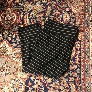 Athleta stiped workout crops size xl